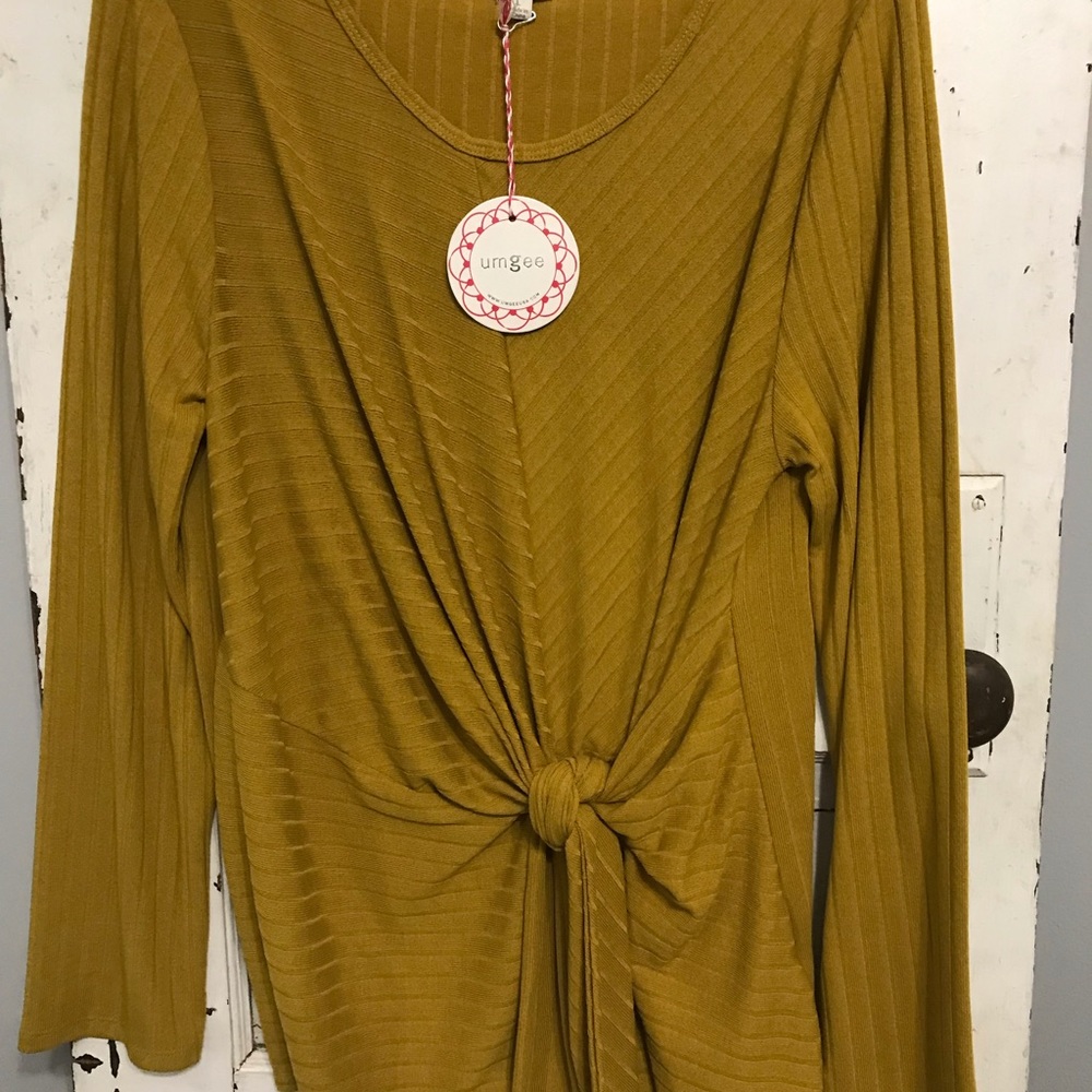 Umgee Tie Front Boutique Top